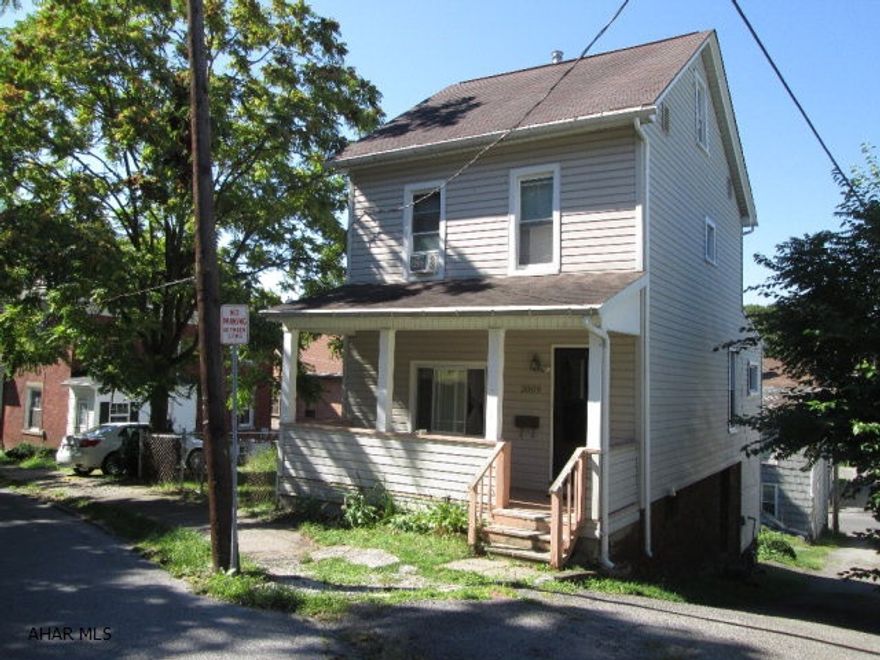 This home is perfect for the first time buyer! Large living room and formal dining room. 2 bedrooms and 2 baths. Attic is partially finished and would make a great 3rd bedroom. Vinyl siding and central air. Nice fenced in yard and off-street parking.