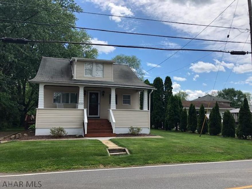 Adorable updated 3 Bedroom, 1 1/2 Bath with hardwood floors on first floor.  Gorgeous kitchen with corian countertops, ceramic flooring.  Both baths remodeled.  Enjoy the large almost 1/2 acre backyard with new custom 3 tier deck to host all your guests.  Storage shed out back.  A must see!!