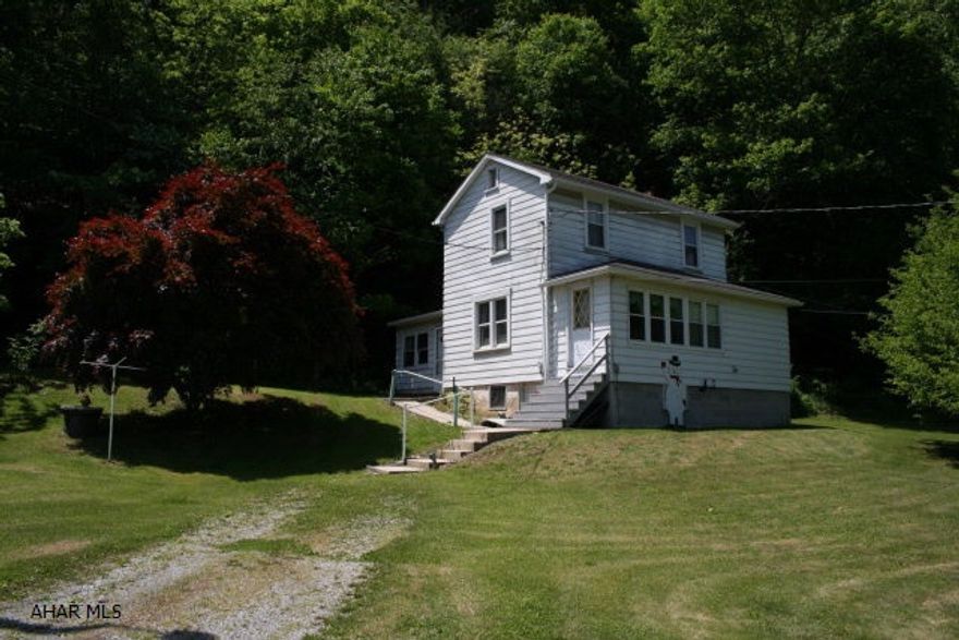 Here's your opportunity to acquire a 39 acre farmette with pasture land and woods. The property extends across the street to ensure no one will build directly across from you or enable you to sell off the property across from the homestead.  The 3 BR home has plenty of space which could also be a vacation get-away which is 25 minutes from Lake Raystown. If you hunt State Game Lands are within close proximity.  Here is where you will enjoy, nature, the wildlife and the birds. Hurry and schedule your showing!