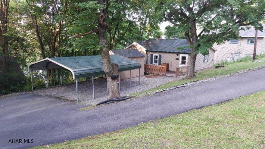 Great starter home. 1 story, 2 bedroom and 1 bath house. Property has paved driveway and lots of off street parking. Comes with a nice shed and roomy front deck. Kitchen is almost brand new. Needs a little TLC.