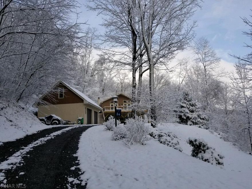 Lucky for you these sellers just finished making this house their dream home with fabulous renovations and then found out they had to relocate due to employment. Stunning 3 BR, 2 BA home on 6.5 private acres.  New kitchen with maple cabinets, new black stainless steel appliances and farmhouse sink, new master bath, new flooring, and all new interior paint. New recessed and pendant lighting.  Open floor plan on upper level.  New deck and stairs.   All new exterior doors. Heat pump and pellet stove for cozy winters and Central Air for comfortable summers.  New septic tank 2018. Two car garage with second story for storage.  Hunters!  House comes with tree stands already in place!!  Make this home your little piece of heaven in the Bellwood Antis School District.