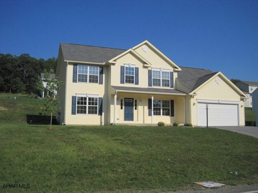 Spectacular custom built two story in Chapel Hill Estates.  As you walk through the front door the dramatic open foyer and the oak staircase captures your view.  Office/Den area with glass french doors.  The eat-in kitchen features all appliances, hardwood floors, and laundry area.  Family room with gas marble fireplace.  Master bedroom suite features jacuzzi tub, double sinks, and walk in closets.  Full basement with solid concrete walls and loads of storage.