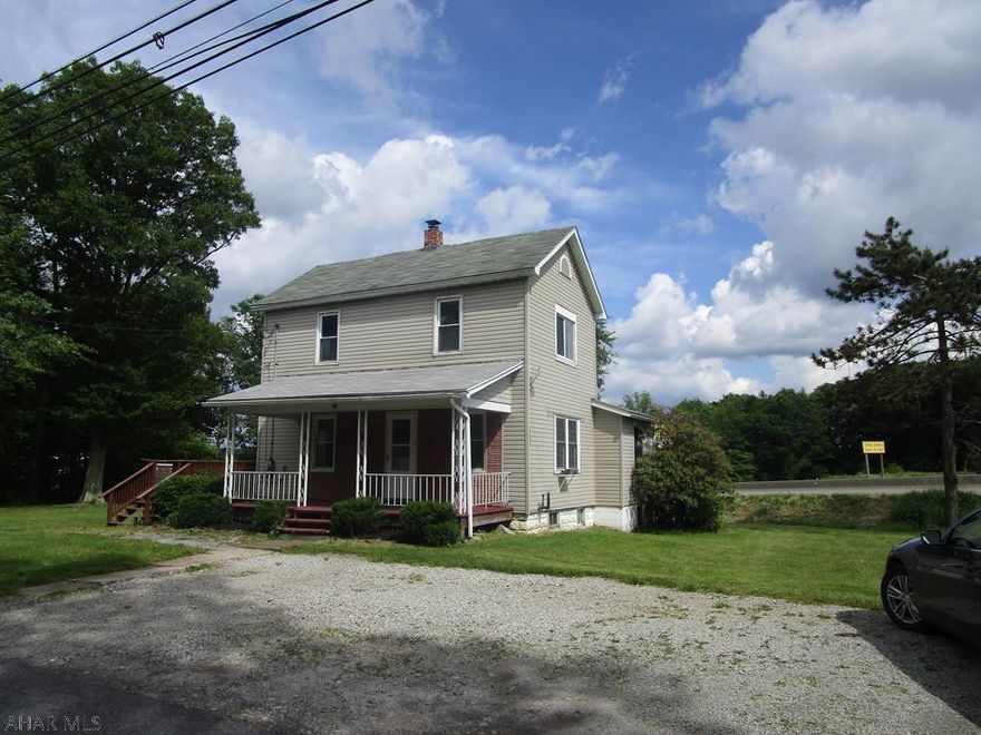 Great investement! This 3 bedroom 2 story home sits on a 0 .52 acre lot  on a dead end street in Ebensburg! Some TLC makes this a great home!