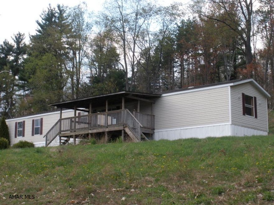 Refurbished single wide mobile home just outside of Philipsburg. Comes with 7.535 acres. New carpet and paint, like new. Singlewide Champion 16x80. Home features 3 bedrooms,living room, full bath, Master Bedroom with Master Bath. Buyers must be prequalified for mobile home financing before showing.