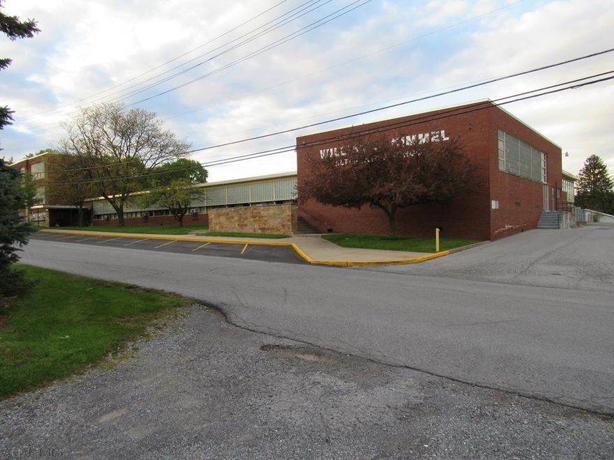 Kimmel School on Pleasant Valley Blvd. and S. Jaggard St.  Original structure with one story addition.  1.74 acre lot