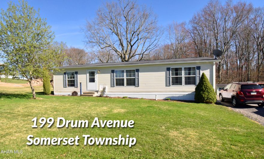 Manufactured home on one-third acre in Somerset Township is immaculate. Convenient one-floor living in style located off the beaten path but still close to everything. The open design is warm and welcoming. Relax on the back deck or in the hot tub. The large yard is backed up to the wood line. The only thing this home needs is you. Come and take a look for yourself.