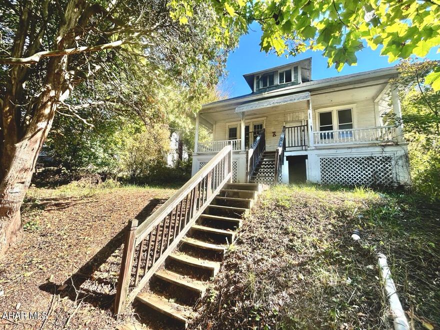 Great investment opportunity or fixer upper for home owner.  Lots of charm.  Sold AS-IS.  Bring a flashlight.  Owned partially by a licensed PA Realtor.