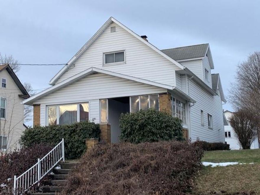 Large 3 BR, 2 bath house in Cresson. Rooms are spacious! Has covered front & back porches with a garage. Also very close to schools.