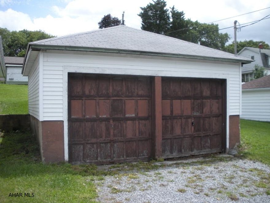 Garden Heights 2 bay garage with electric.