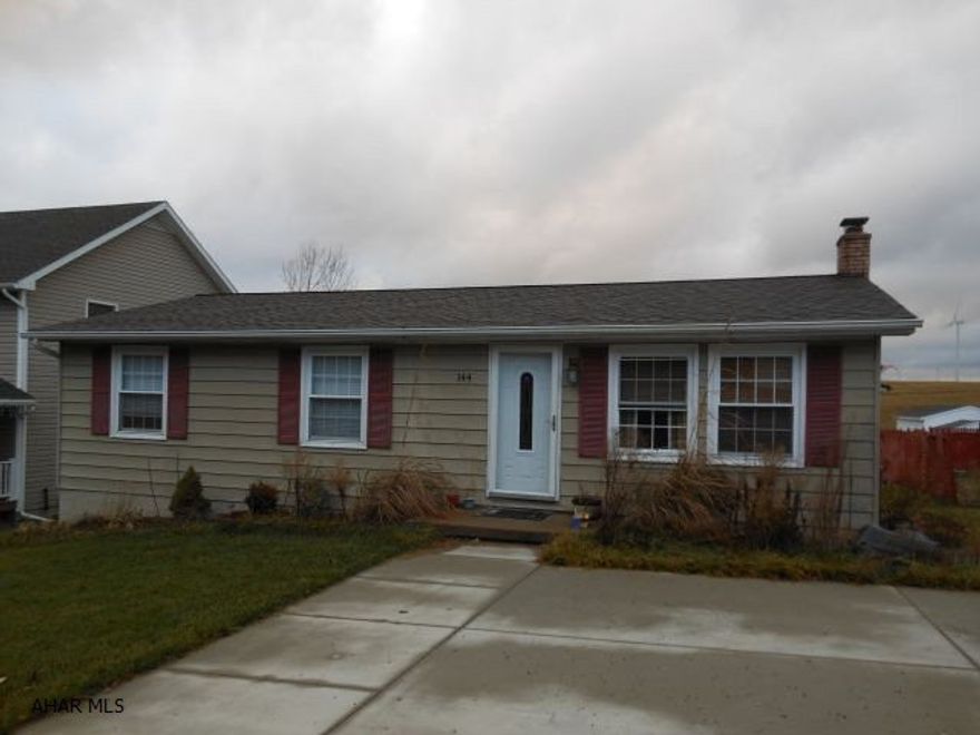 Property is being sold AS IS.