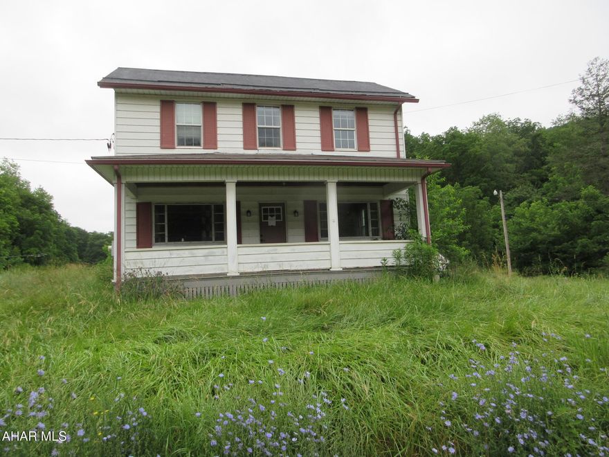 Hopewell 2 story home on 7.5+ acres is perfect for investors or handypersons. Nice-sized home with large detached 2 car garage with workshop. AS-IS sale, seller will make no repairs