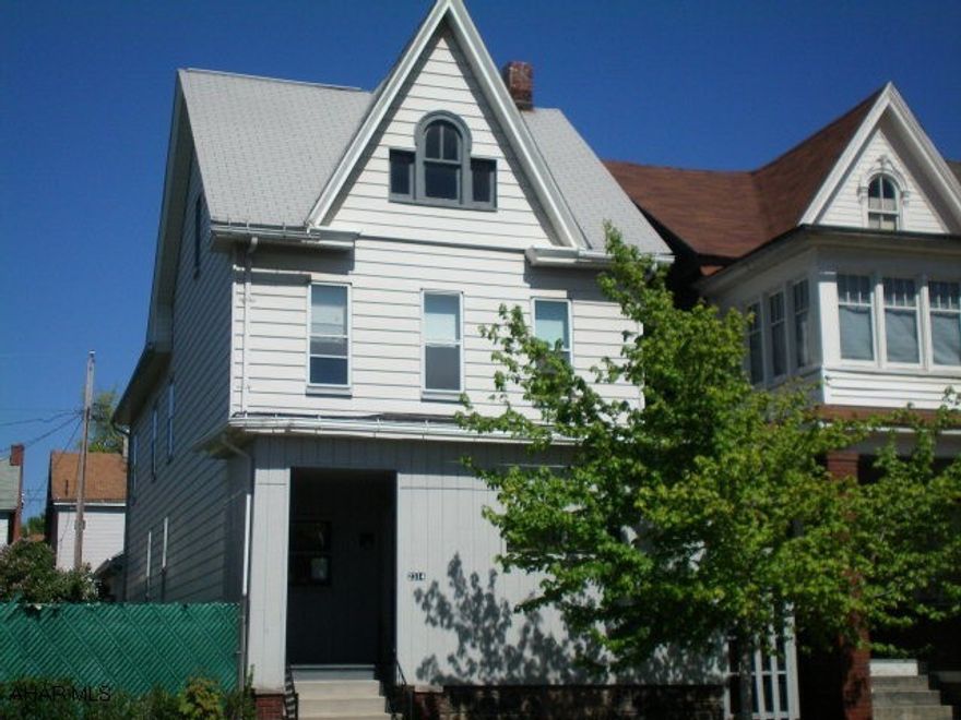 Very clean & well cared for.  Dr. office on 1st fl., 2nd fl. apt., 1st fl. could be turned back into apt.  Good investment property without much work.  Separate entrances.  Seller will negotiate price.  Parking in the rear.  Can be used as commercial and residential.