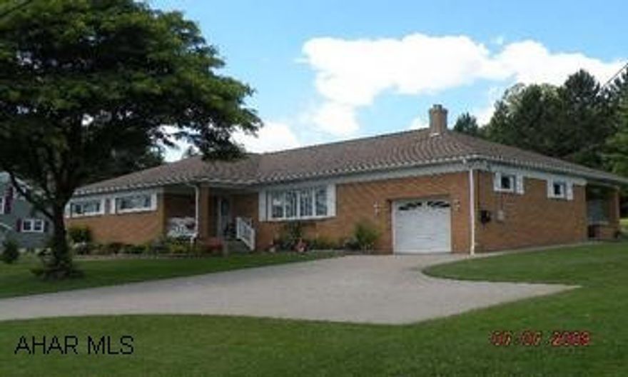 Brick Ranch, 3 BR., 1 1/2 BA., LR./FP, large eat in kitchen, Den Family room, single car attached garage, 2 nice lots Price reduced! Beautiful remodeled brick ranch, Immaculate, 3 BR., 1 1/2 BA., Large living room w/ FP and new carpet, beautiful eat in kitchen w/ new laminate floor, Den & Family room.  OHW heat, attched single car garage, shed on 2  nicely landscaped lots.