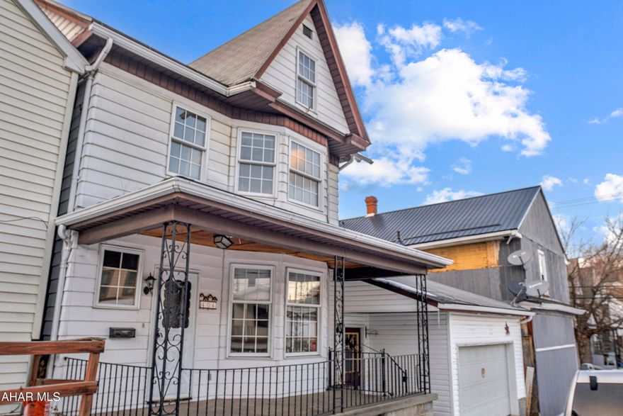 Spacious 4-bedroom home located in the heart of Altoona, just minutes from UPMC Altoona, Penn State Altoona, restaurants, and shopping. This property offers a practical layout with a first-floor laundry room and an oversized one-car garage—an uncommon feature for city living. Recent updates include newer laminate flooring and carpeting throughout, providing a clean, move-in-ready interior.