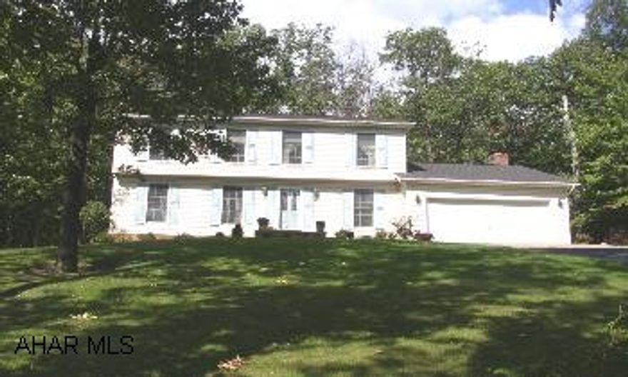 SYLVAN EAST/FRANKSTOWN TWP.  HLBG SCHOOLS.  THIS APPROX. 2500 SF, 4 BEDROOM OFFERS LARGE EAT-IN KITCHEN, FAMILY ROOM WITH MASONRY FIREPLACE, WHICH LEADS OUT TO WOODED PRIVATE REAR YARD.