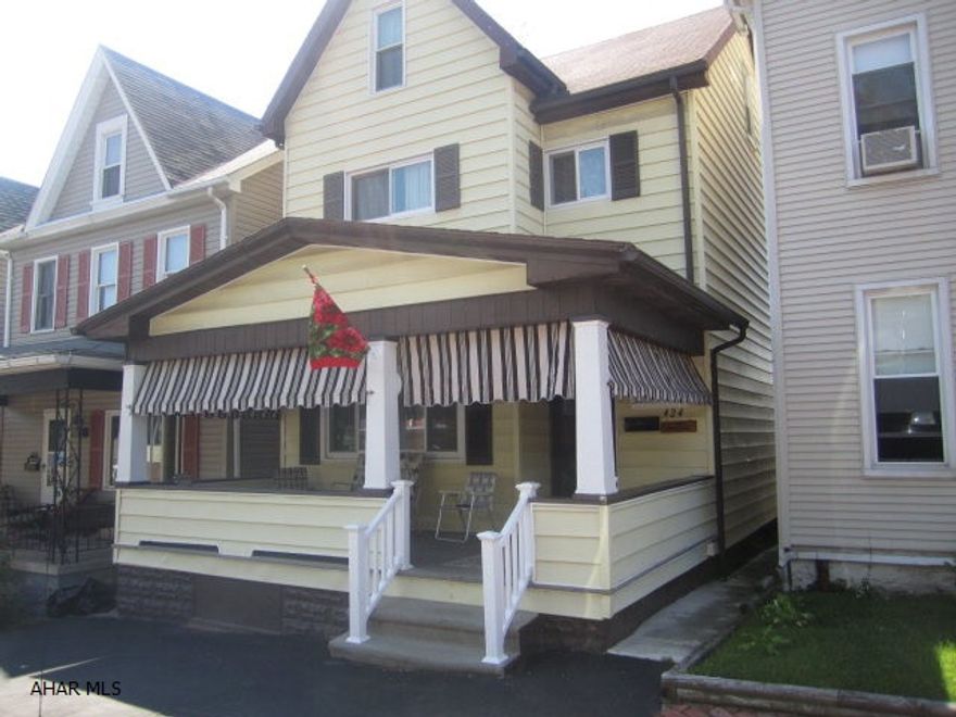 Well maintained two story home in a nice neighborhood.    Beautiful updated kitchen with granite countertops. Enclosed back porch.   1/2 bath in the basement with laundry.     Back yard private.   Nice size garage.   Newer furnace and hot water tank.  Property is being sold as is.