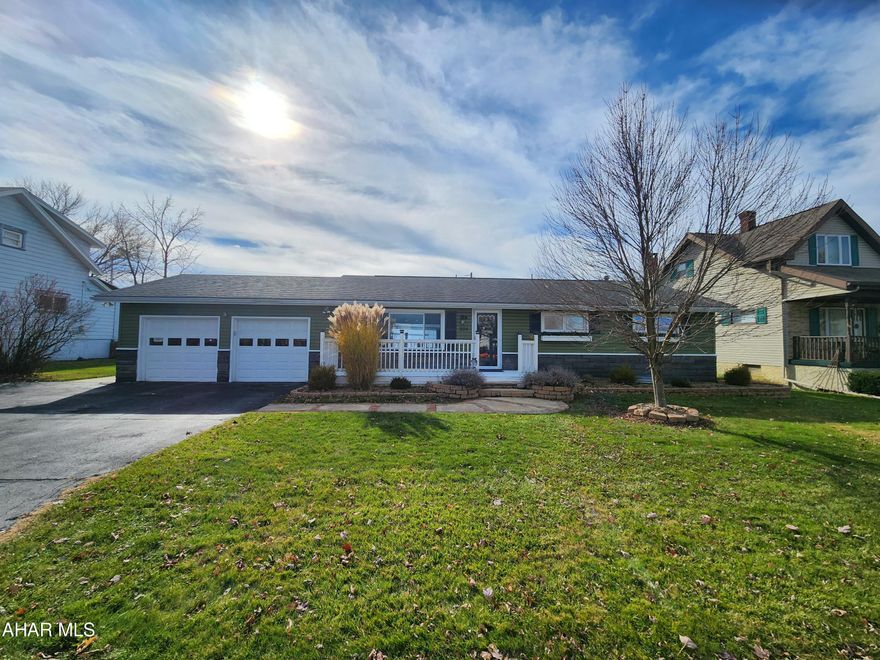 Charming 3 bedroom ranch home in Garden Heights. This home offers a beautiful interior with an upgraded kitchen, main bath, and primary suite bathroom. The living room, dining room, and kitchen lead to French doors for outdoor entertainment. Three bedrooms, a main bathroom, and a primary suite-full bathroom complete the first floor. The lower level offers a large entertainment area with a bar, entertaining area, and fireplace. The unfinished lower level is perfect for laundry, storage, and utility areas. The backyard is a dream! Having a large flat yard with an oversized shed, gazebo area, and large covered deck allows endless options for large groups and entertaining! The front porch is perfect for drinking your morning coffee. The attached oversized 2 car garage leads into the dining room making groceries easy to unload. Call listing agent for your tour.