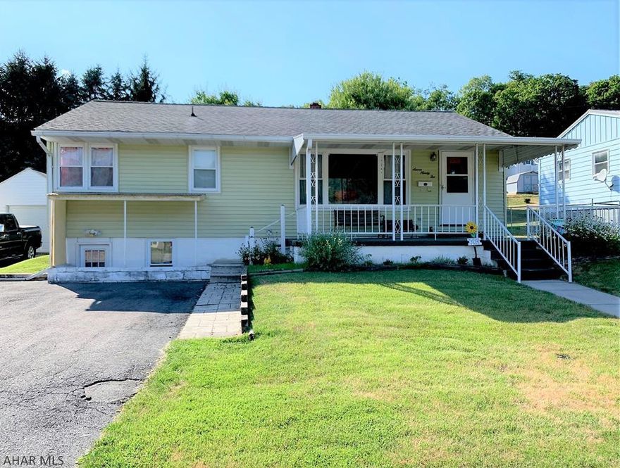 Great in-town location on this ranch home!! It offers a living room with large picture window, kitchen, three bedrooms and a full updated bath on the main level. The full basement has a large finished family room with built in cabinets, another full bath and walk-out to the exterior. Front covered porch, rear deck and storage shed. Updated 200-amp electric, oil forced air heat, central air-conditioning and off-street parking. Convenient location and close to all amenities! One-story living!