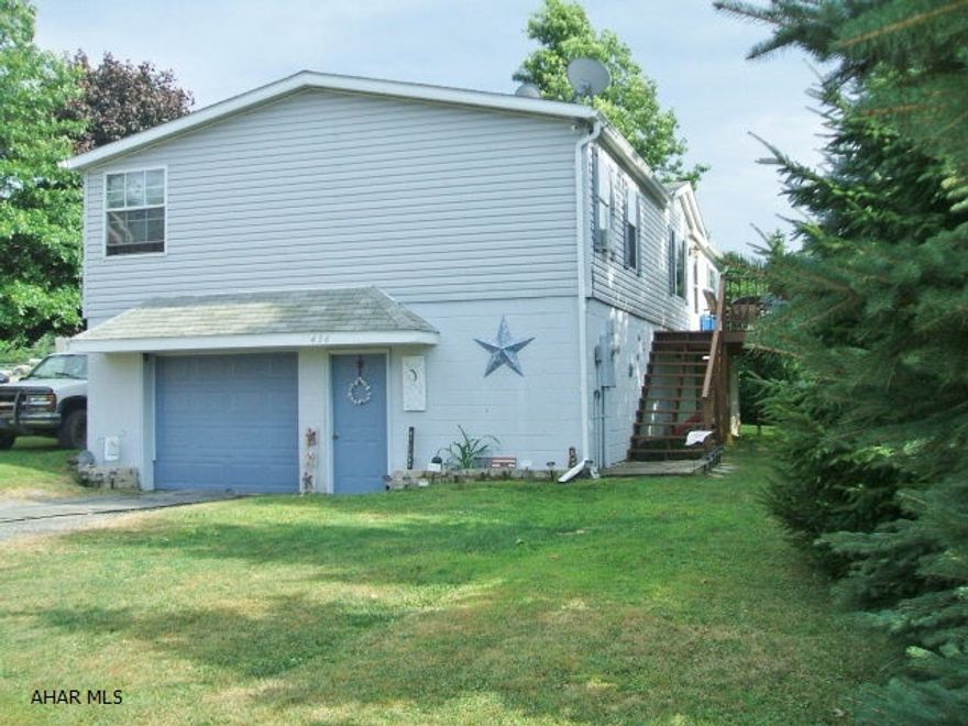 Well cared for & beautifully decorated home. Master bedroom with walk-in closet, double doors to master bath with whirlpool tub. Terrific kitchen with pantry, bar, & dining area. Entry area in living room, large deck, 2 car garage, & partially finished basement.