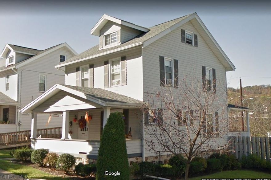 Home is in nice clean condition. One bath is updated. Carpet over hardwoon. Many origionals. Kitchen updated in the 90's. Patio and front porch. Next to playground.