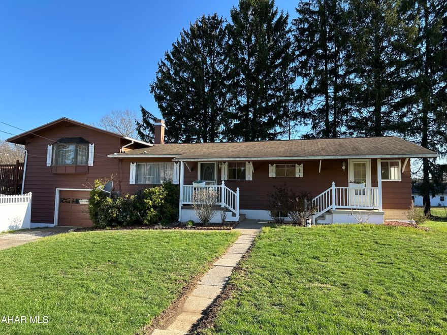 This well maintained home has an oak kitchen and dining area.  Enjoy time on your deck with an entrance way to the deck from the master bedroom.  The one bedroom was turned into a famiily room but could easily be switched back to a bedroom.  The laundry is on the main floor.