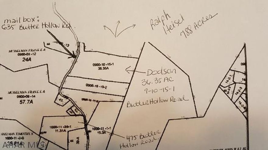 VERY NICE PARCEL OF MOUNTAIN GROUND.  GREAT FOR HUNTING OR PERFECT FOR YOUR DREAM HOME.  PROPERTY RECENTLY SELECT CUT TIMBERED SO LOGGING ROAD GIVE GREAT ACCESS TO VARIOUS AREAS ON THE PROPERTY.  LAND LEVELS OFF.  LOTS OF WILDLIFE.  PROPERTY JOINS THREE VALLEY SPORTSMAN'S ASSOCIATION PROPERTY. SEVERAL SPRINGS ON THE PROPERTY.  PROPERTY TO BE PLACED IN CLEAN AND GREEN FOR FUTURE TAX YEARS.  TAXES WILL BE APPROXIMATELY $50.