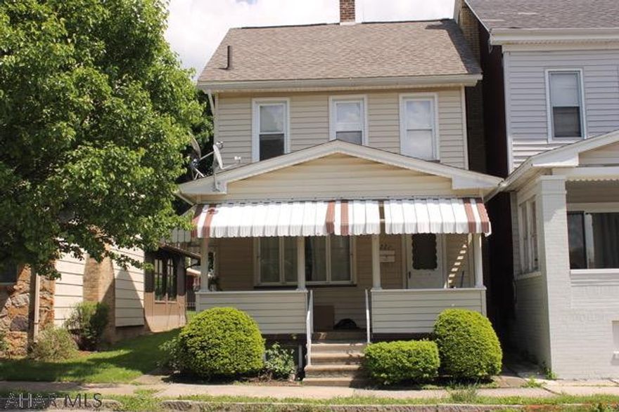 This 3 bedroom 1 bathroom home is the perfect 1st home! It's located in the East End area of Altoona and ready for your own personal touch. New appliances, central air, fenced yard, shed and plenty of storage in the walk up attic. Call today for your showing!