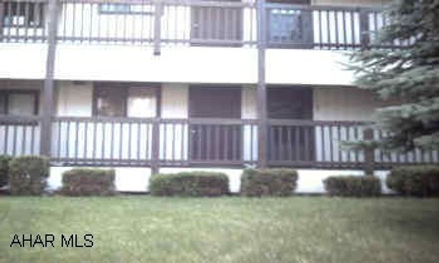 First floor - 2 bedroom, 2 bath condo.  New paint, new carpet, dishwasher, medicine cabinet, hot water heater, stove, and washer and dryer.  Private back patio.  Completely furnished.  Currently not in rental program.  Association dues $175 mo includes cable, trash & snow removal, use of pools, tennis courts, & reduced golf course fees.