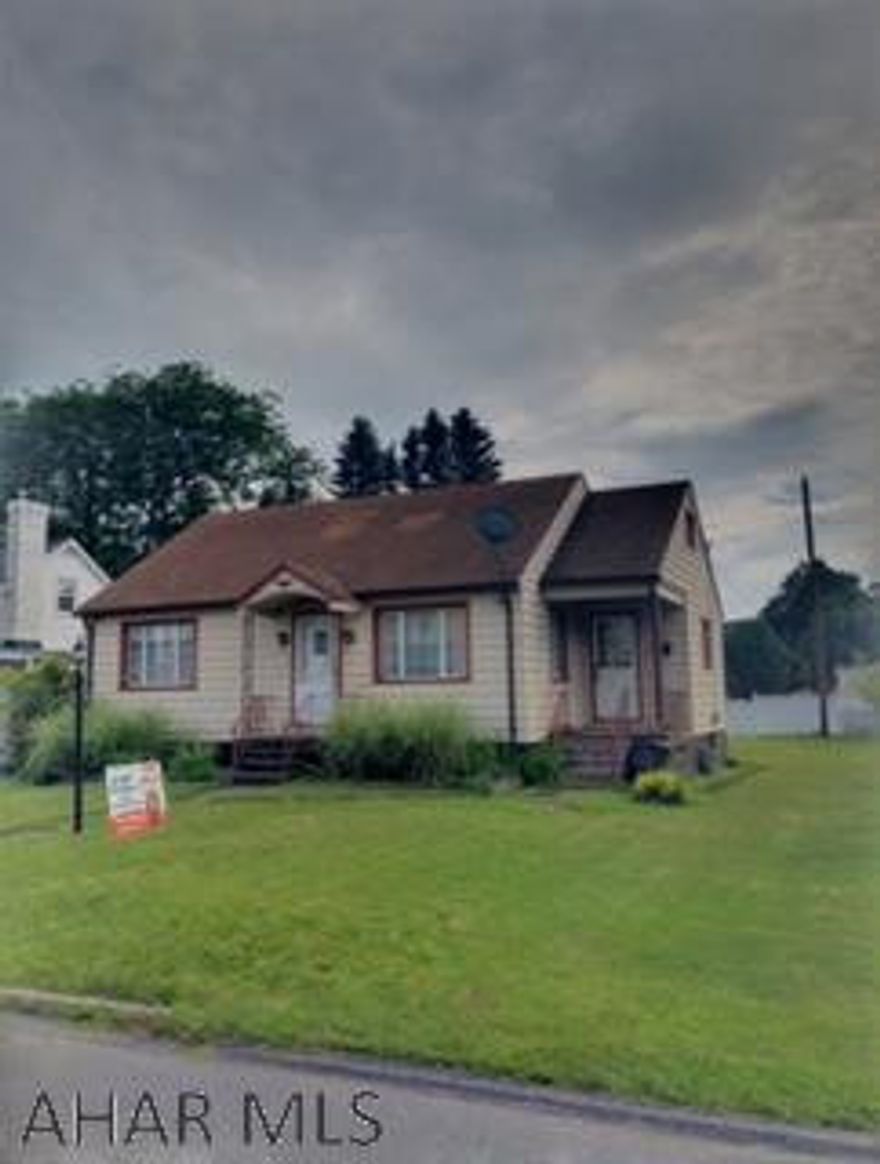 Diamond in the rough in a great spot! Investors..... Looking for your next rehab??? Look no further, this little gem has endless possibilities. It has a very nice floor plan, possibility of a nice 2nd floor bedroom. Basement has been professionally waterproofed... leaving opportunity for additional living space in a new finished basement!! Super double lot and a garage to boot!