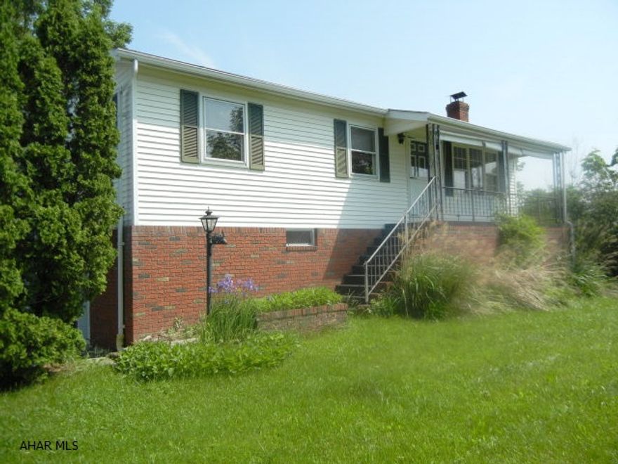 Maintenance free one story on 3/4 acre lot.  New Carpet.