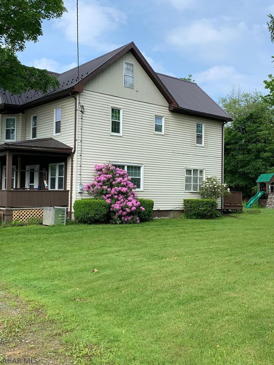 Bellwood area -- 4 bedroom gone with 2 full newly updated full bathrooms. This home as a spacious double lot with a lovely half court basketball area for hours of fun  and plenty of space to entertain and relax. This home is move in ready and has a large eat-in  kitchen area, new windows throughout the home, new roof, water heater,And a lovely deck off the back. This home qualifies for USDA. This is a must see, must have home in the tremendous Bellwood area. Call to set up a showing today