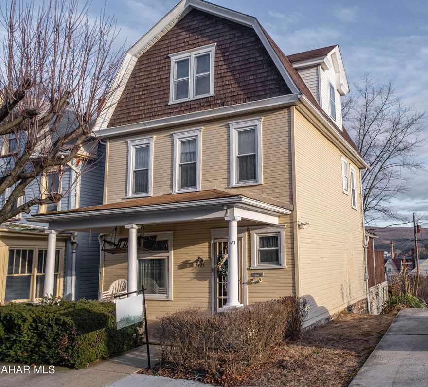 Nestled in the heart of Altoona, this residence on Maple Ave has a lot to offer.  Boasting 5 bedrooms and the comfort of central air, this home is a must see! The first floor offers a formal living and dining area as well as an open kitchen! On  the second floor you'll find 3 bedrooms and a full bath. The finished attic offers 2 additional bedrooms! The home also features a stair-lift that goes from the main level to the second floor.  Don't miss the opportunity to make this Maple Ave residence your new home sweet home. The picture with red plot lines are approx and only for reference.