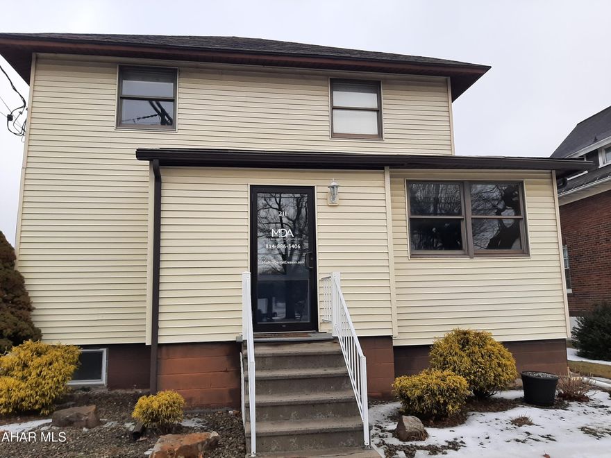 Building for sale with 2nd floor apartment fully remodeled. Business not for sale, just building. Could be a very nice duplex, or rent the lower level for office space, retail space; the choice is yours!