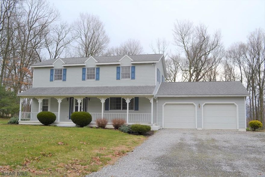 WHAT A TRANSFORMATION! Come see what has been done! A BEAUTY!  3 large bedrooms, 2 full baths, and 2 half baths. Beautiful setting with privacy! Central Air. Master suite on separate end of hallway from other bedrooms. 1st floor bonus room could be In-law area(it has half bath and kitchenette), office, or formal dining room. Large kitchen, New tile backs plash, new counters, floors, and lights. 1st floor has all new flooring and lighting. Upgraded bathrooms upstairs too! Call Listing Agent for details.