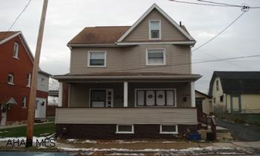 Nice 3 bedroom with bonus room that could be 4th bedroom. Finished attic, detached garage, front  porch and rear deck.