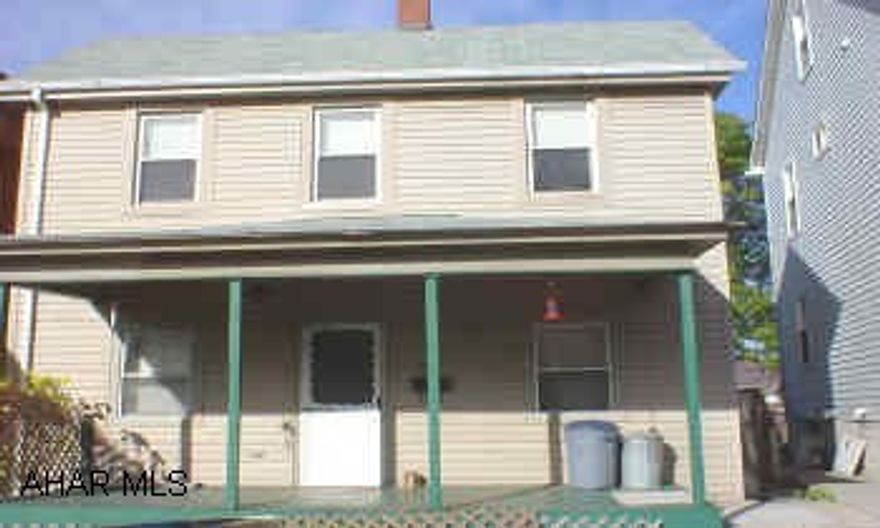 2 unit with newer vinyl siding in '96, roof in '03, windows in '96 and sewer line in '01. Fully occupied. Tenant pays electric, trash, and snow removal. Owner pays water/sewer, and gas.