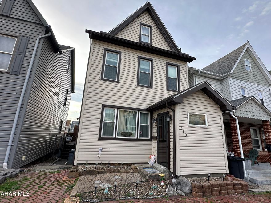 This property is move in ready. Beautiful transformation of this home since the owner purchased the property. Beautiful woodwork, first floor laundry and bath, totally remodeled kitchen, updated bath on second floor, finished third floor. Off street parking in the back. You have to take a look at this home.