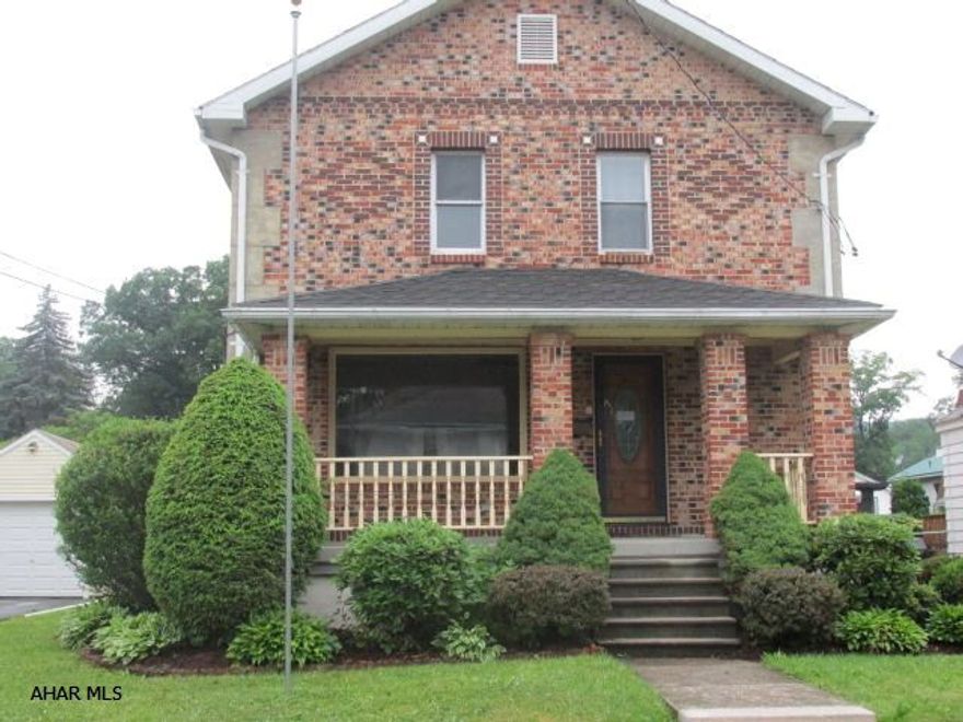 Renovated, new hardwood floors, new carpeting in family room, and most bedrooms. New counters, range and dishwasher. Freshly painted and the pool is open and waiting for your family. Lots of new paint and professionally cleaned. This classic 4 bedroom, 2 bath, 2 story brick home is on a quiet street near the Campus. Large family room has a fireplace with stone accents, vaulted ceilings and looks out onto the back yard and in-ground pool. The master bedroom has a fireplace, vaulted ceilings, walk-in closet and a full bath. There is a second full bath and three additional bedrooms on the second floor. All windows are thermoplane, appliances included. Covered front porch, covered back patio with fenced back yard and level lot. Detached garage.