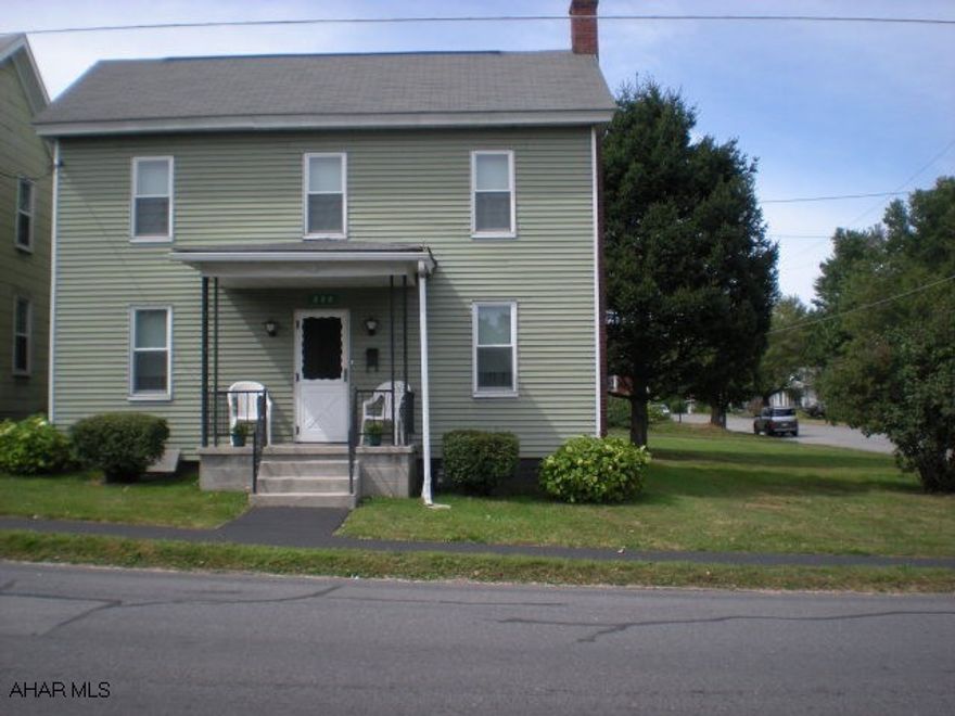 Nice home ready to move in. Has a large corner lot w/ detached 1 car garage. House is Immaculate