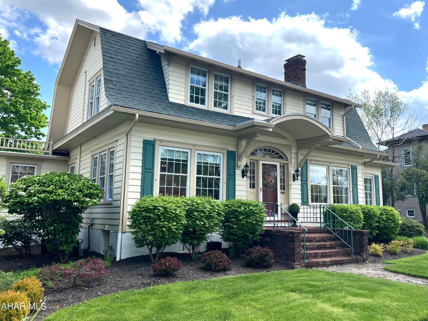 Tastefully updated home from top to bottom in the Mansion Park Area. 4 Bedrooms, 2 full Baths. 2 car garage with paved driveway and extra turn around area.  The first floor has 2 bonus rooms: a Den and a Sun Room.  The well-kept yard is fenced-in.  You enter the private deck off the Sun Room sliding glass door. Central Air. Just move into this beautiful home!