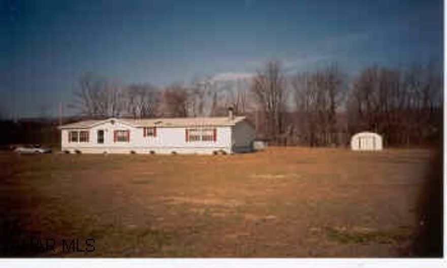 Very well kept 28x60 double wide on 1.7 acres.    A little bit of heaven!  Many upgrades, above ground pool 24x4.5, nice views, wild life in your backyard.  5ft. crawlspace.