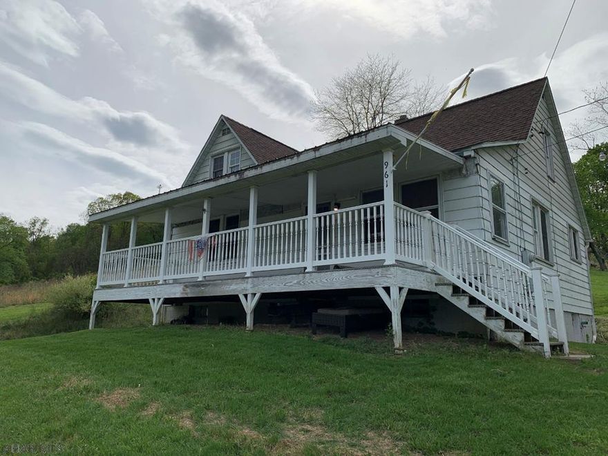 This one will not last long!  4 bedrooms and 2 baths in this 1-1/2 story frame house on over 5 acres.  Newer roof architectural shingles. New windows.