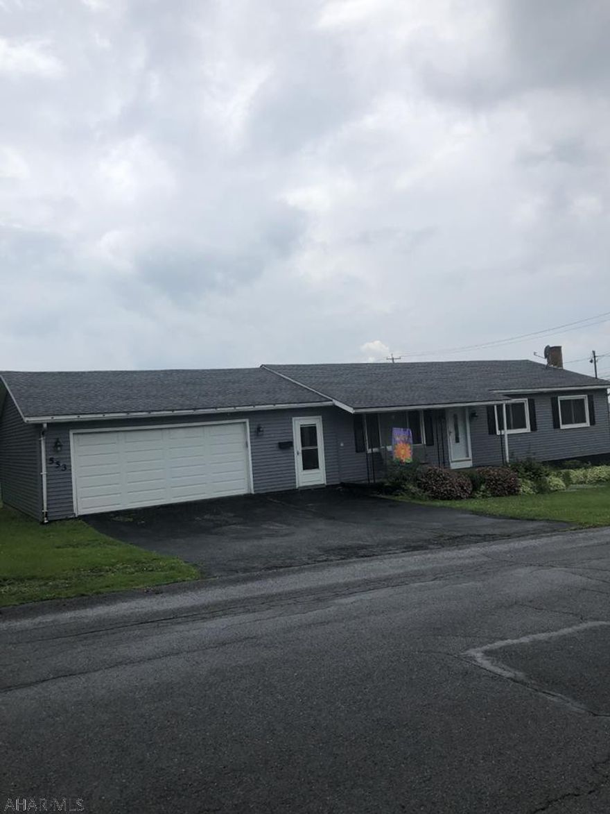 Well maintained ranch on nice corner lot. Large living room, DR . Half bath off master bedroom. Heated breezeway connects house to the two car garage. Large rear deck is a great area for entertaining. New roof June 2019