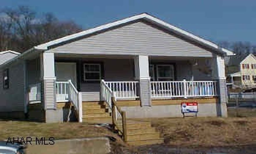 Impressive Modular Ranch Home Nealmont Area Of Tyrone. "Nicest  House on the Block" New Construction - Snyder Twp.- Spacious Ranch with Full Basement- Oak Kitchen with Dining Area, Large Living Room. Master Bedroom with Double Closets- 30yr. Shingles-Seamless Gutter-Poured Foundation with walkout. Large Two Car Garage. Large Front Porch- DON"T MISS THIS ONE!