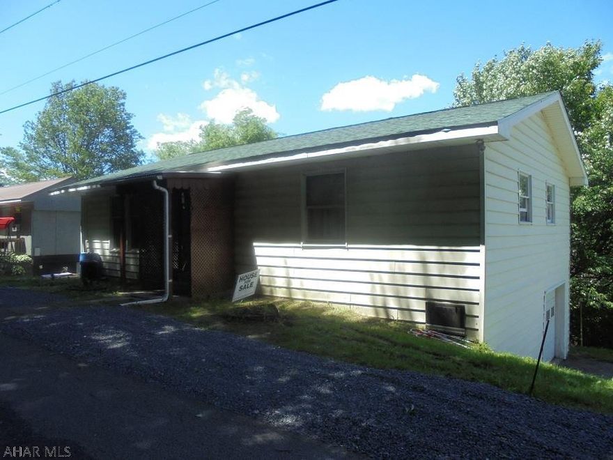 Northern Cambria- 2 BR, 1 bath 1 story home. New roof, wiring, hot water tank, floor & plumbing. 1 car integral garage.