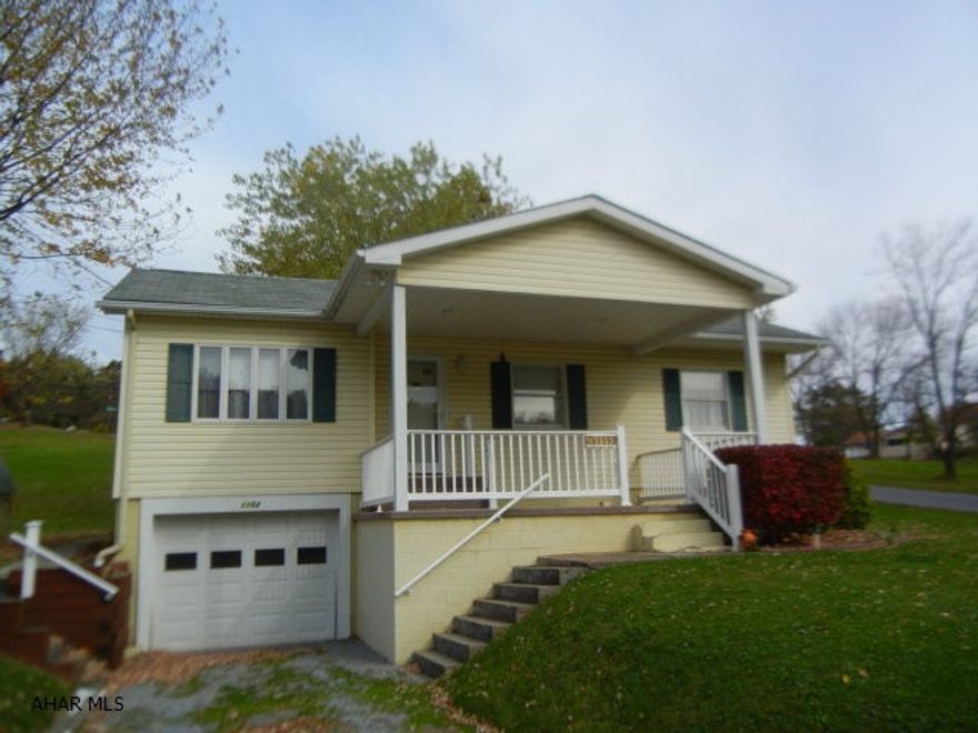 OPEN HOUSE, SATURDAY 11/8 (1:30 ---3:00) Great starter home in Maple Hollow area of Duncansville.  (Hollidaysburg School District) This sweet home offers updated kitchen with oak cabinets, 3 Bedrooms, 1 full bath.  It is situated on a large corner lot with 1 car garage and a shed.  There is a enclosed porch in the rear of the home.