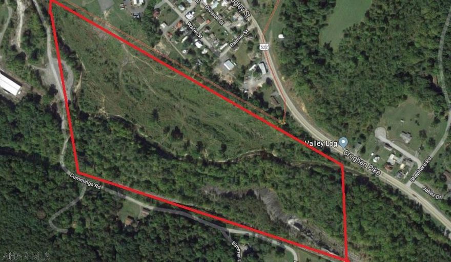30 Acres located behind the ball fields at the school.  Recreational use only, not suitable for building lot.