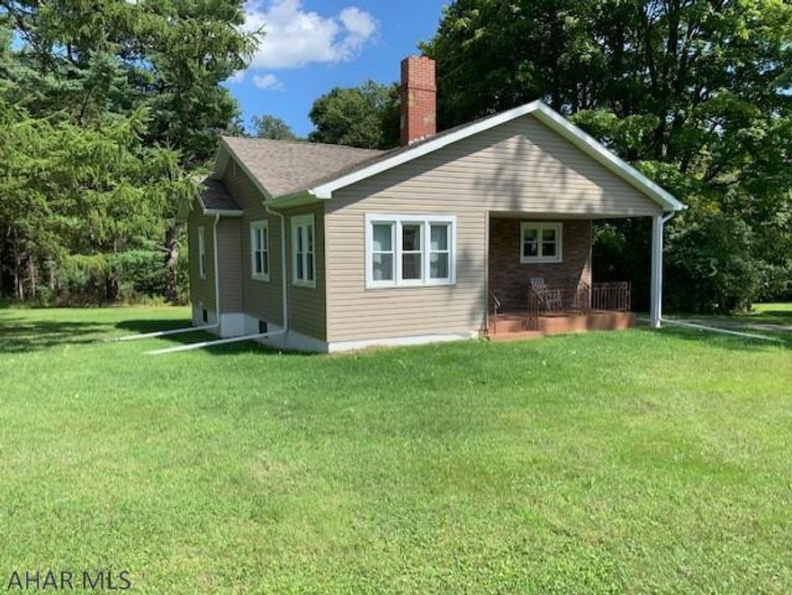 Affordable country living in Cambria Twp. This totally updated ranch has a fireplace, hardwood floors and a new roof.. All on over 2 private acres