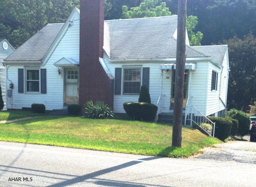 3 bedroom home priced to sell!  So much for so little. Oversized two car garage, sunroom, living room with fireplace and French doors,  backyard with covered porch.  Kitchen offers plenty of storage and counter space.  Nice sized bedrooms, hardwood floors in most rooms, full basement and great storage make this a must see property.