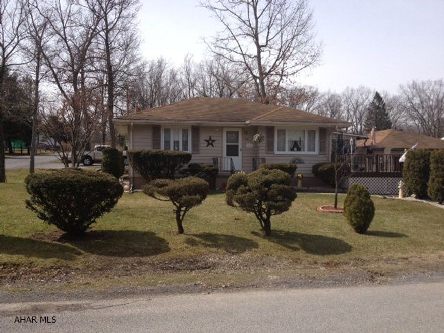 Cozy two bedroom one bath in the Greenwood section of Altoona. Finished basement, two car heated garage, covered porch, deck. Great for first time home buyer or someone looking to downsize.